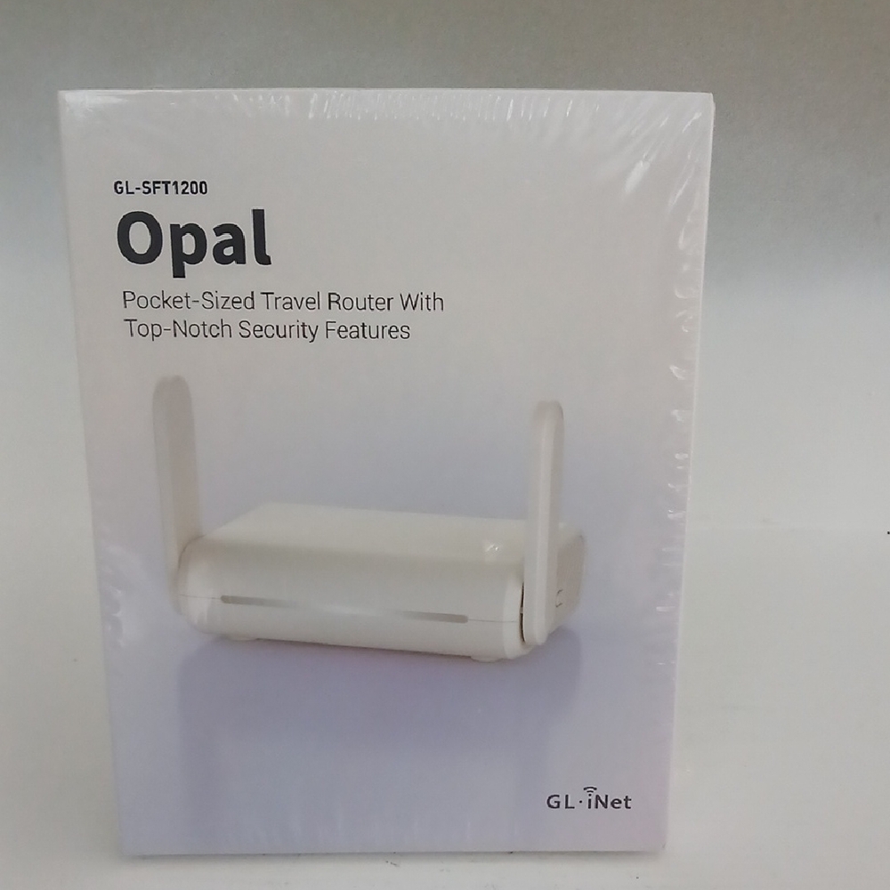 Opal White Wireless Travel Router